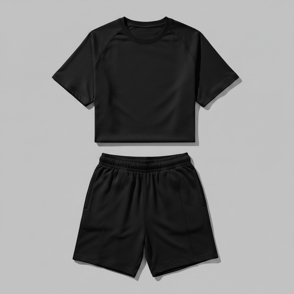 Men's Casual Summer Shorts Set | Lightweight Matching Outfit
