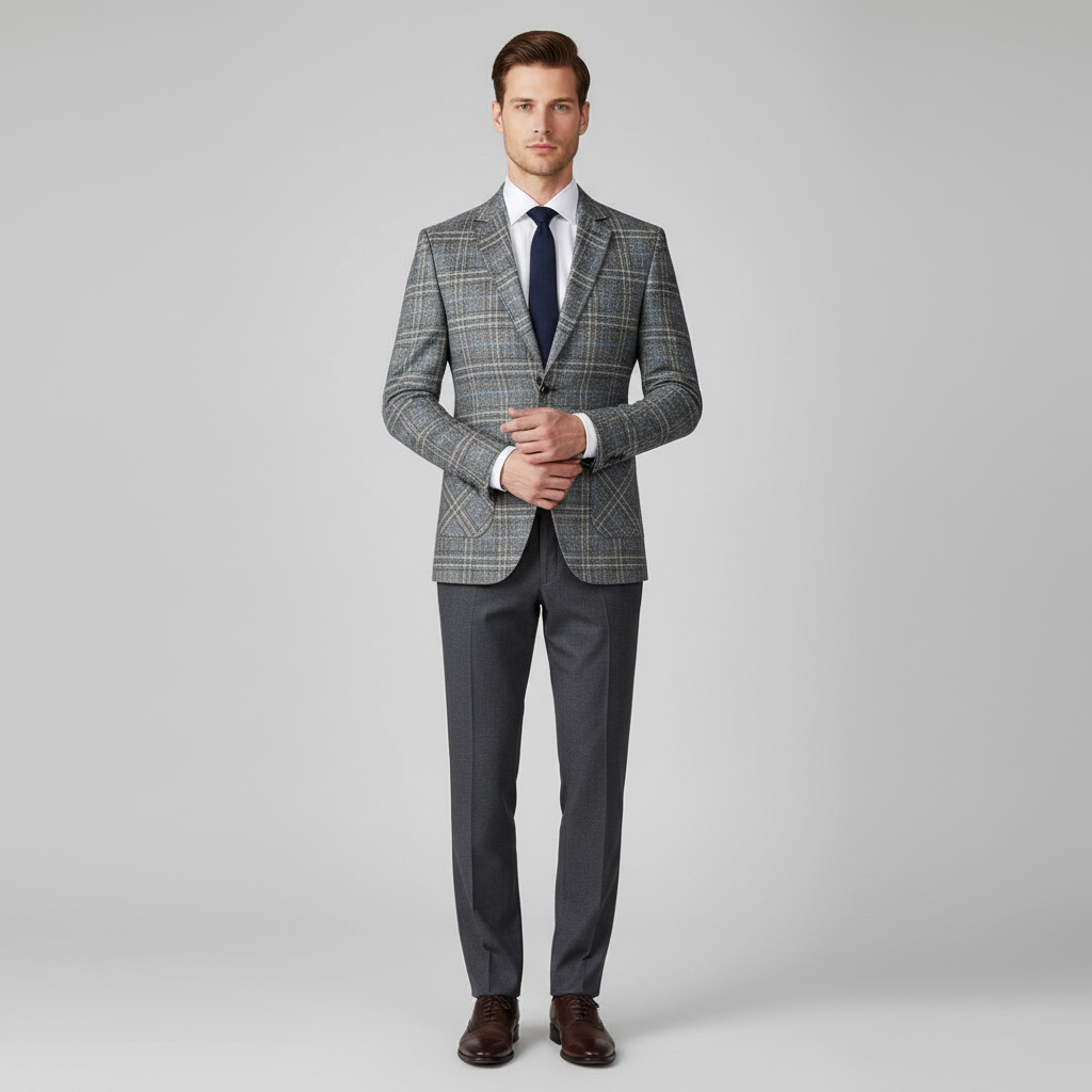 Men's Slim Fit Lightweight Blazer | Casual Sport Coat