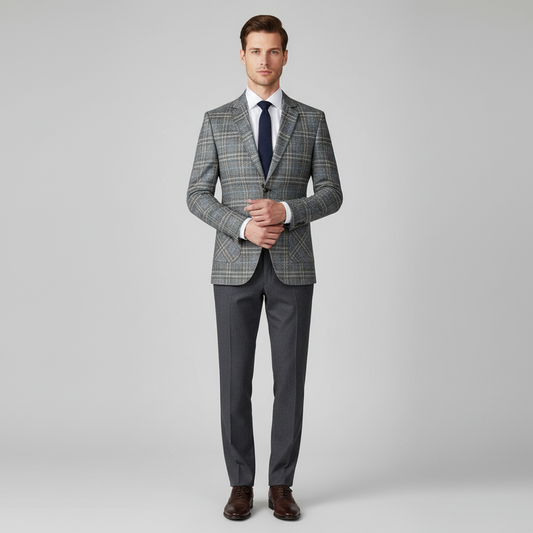 Men's Slim Fit Lightweight Blazer | Casual Sport Coat