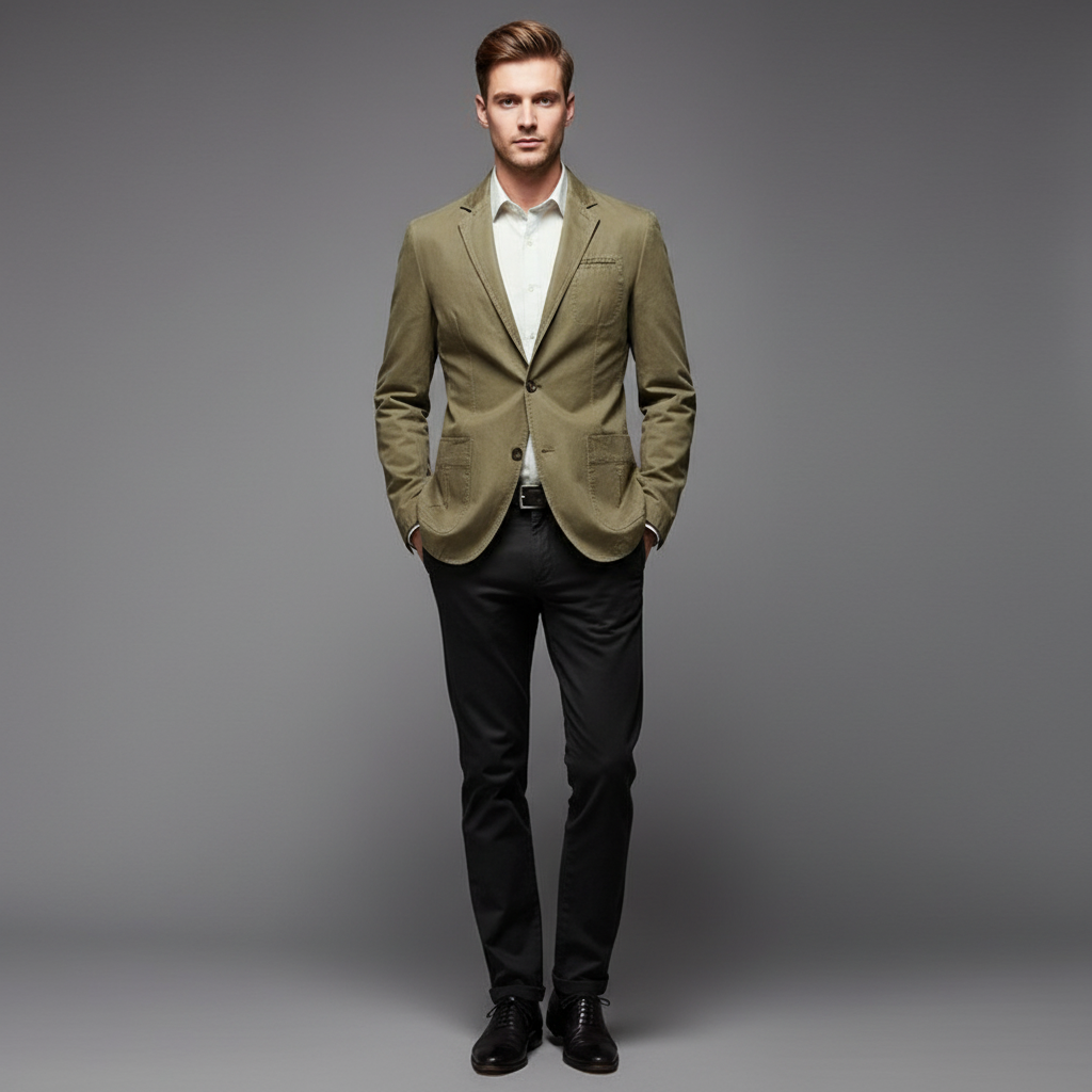 Men's Casual Blazer | Lightweight Tailored Sport Coat