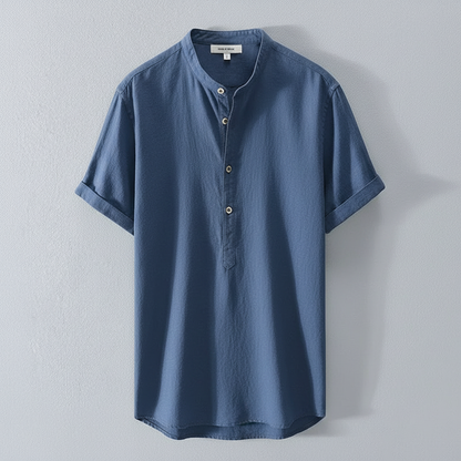 Capri Linen-Cotton Shirt | Men's Lightweight Breathable Shirt