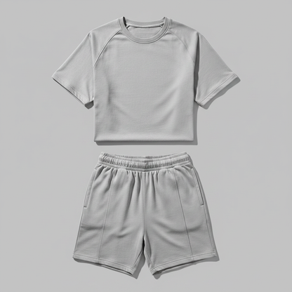 Men's Casual Summer Shorts Set | Lightweight Matching Outfit