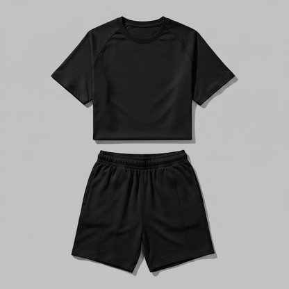 Men's Casual Summer Shorts Set | Lightweight Matching Outfit