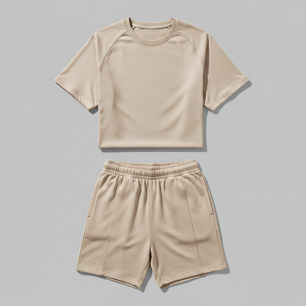 Men's Casual Summer Shorts Set | Lightweight Matching Outfit