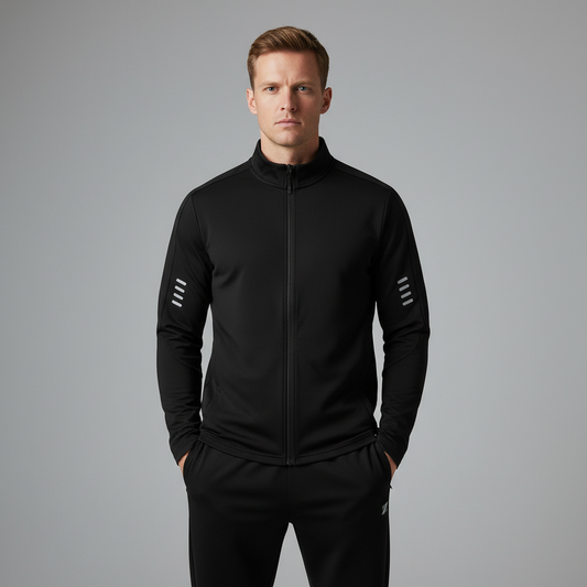 Quick-Drying White Workout Set Toby | Men's Activewear Set