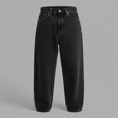Loose Fit Wide Leg Jeans | Comfortable Men's Baggy Denim Pants