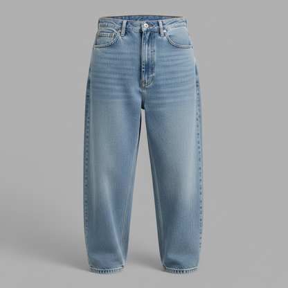 Loose Fit Wide Leg Jeans | Comfortable Men's Baggy Denim Pants