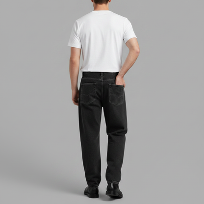 Loose Fit Wide Leg Jeans | Comfortable Men's Baggy Denim Pants