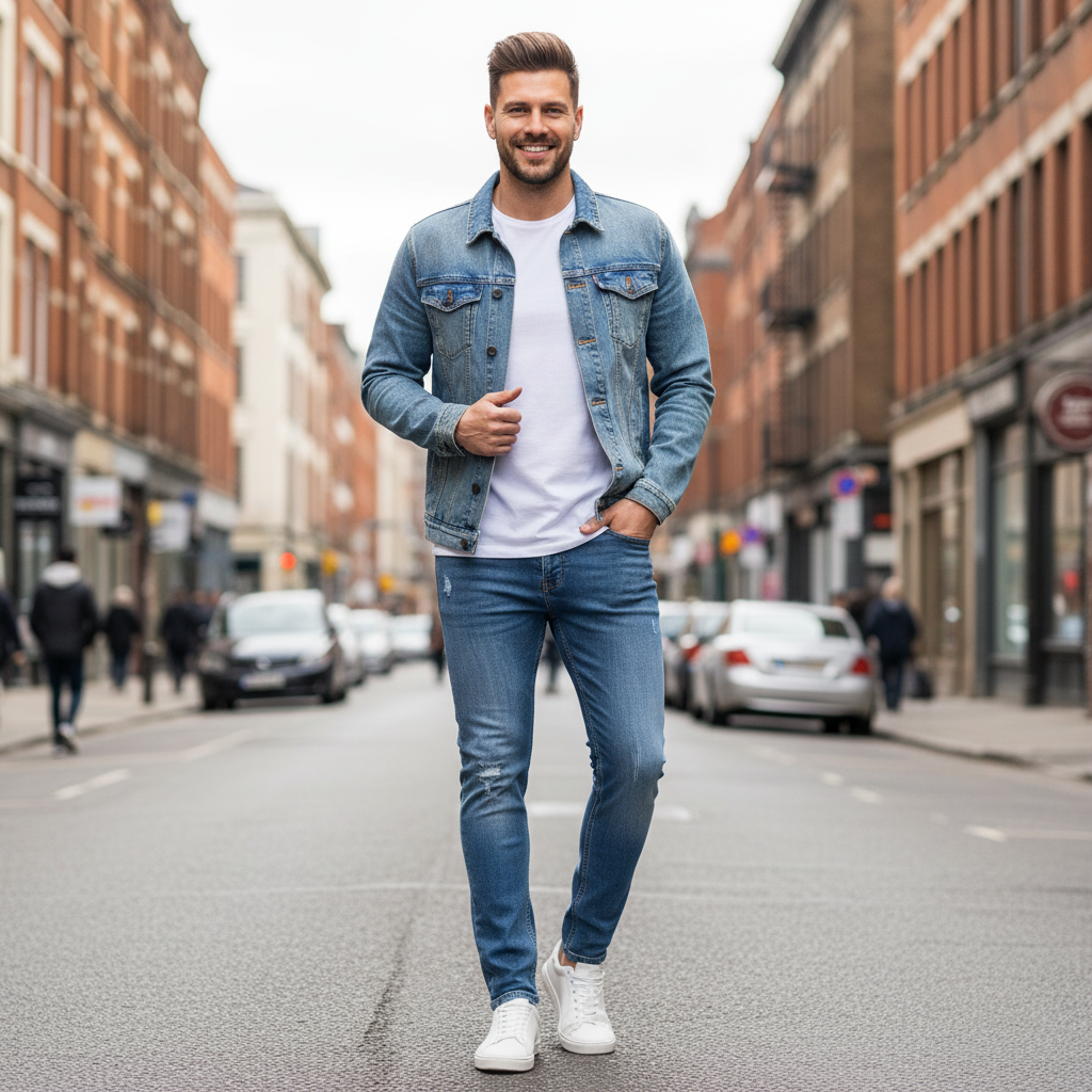 Liam Slim Fit Ripped Jeans | Men's Jeans