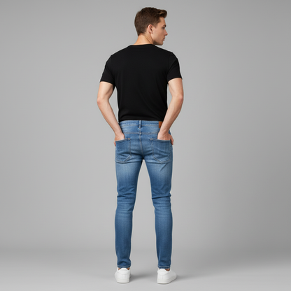 Liam Slim Fit Ripped Jeans | Men's Jeans