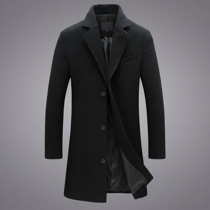 Maxwell Wool Coat | Men's Overcoat for Winter