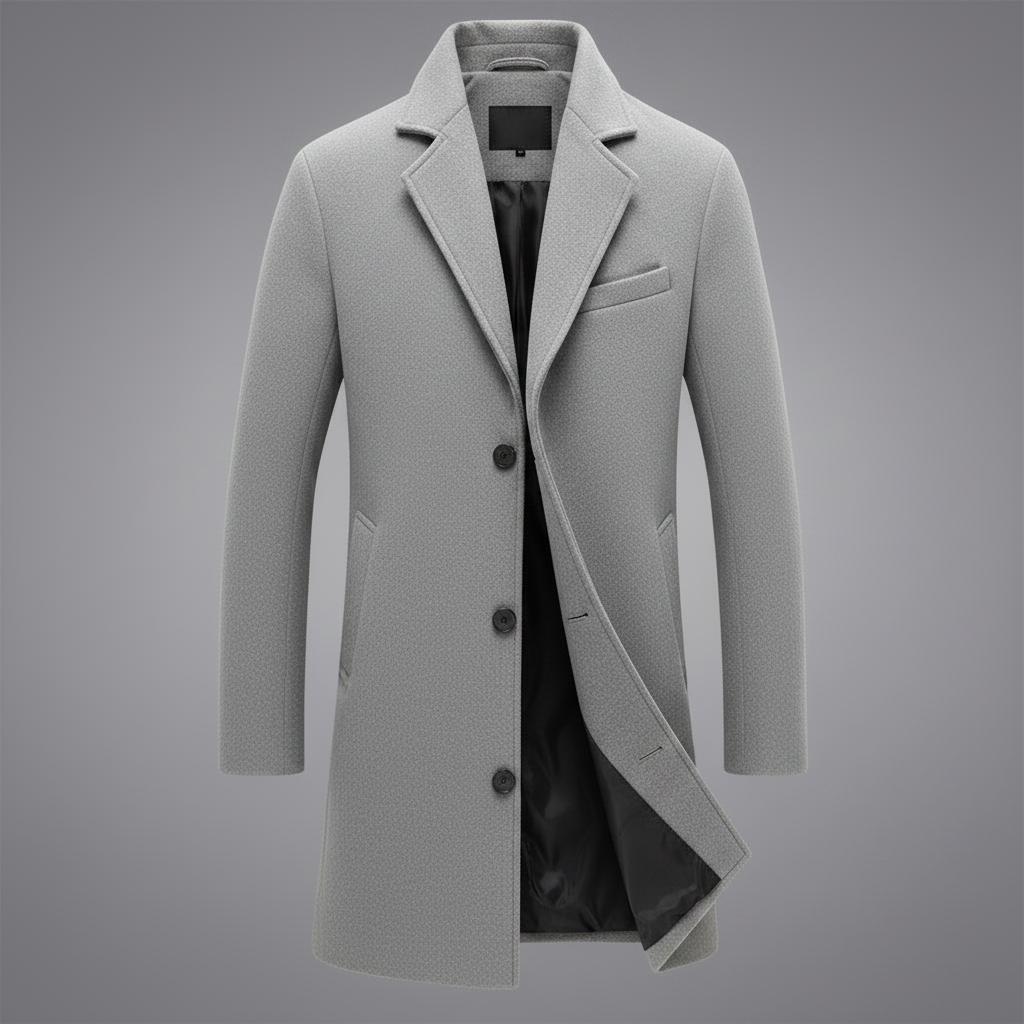 Maxwell Wool Coat | Men's Overcoat for Winter