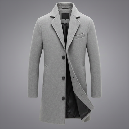 Maxwell Wool Coat | Men's Overcoat for Winter