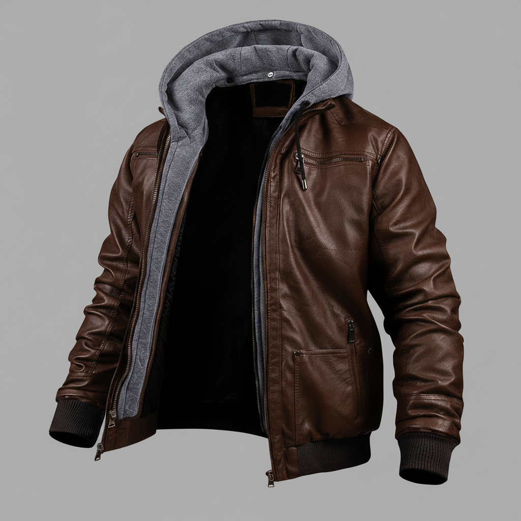 Men's Bomber Jacket with Hood | Men's Winter Jackets