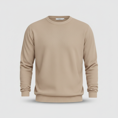 Men's Lightweight Knit Crew Neck Sweater | Casual Fashion