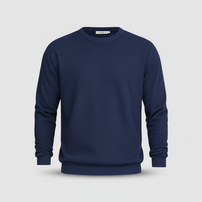 Men's Lightweight Knit Crew Neck Sweater | Casual Fashion