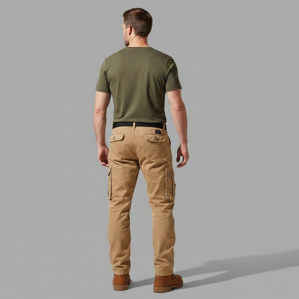 Men's Relaxed Fit Cargo Trousers | Men's Cargo Pants
