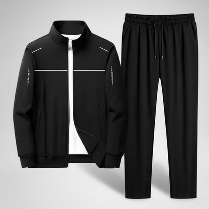Men's Tracksuit Set | Polyester Jacket and Pants