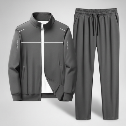Men's Tracksuit Set | Polyester Jacket and Pants