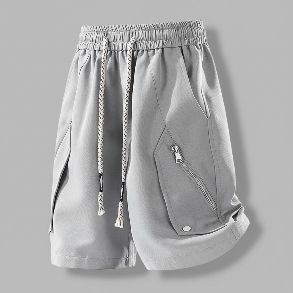 Utility Cargo Shorts with Zip Pockets | Men's Shorts