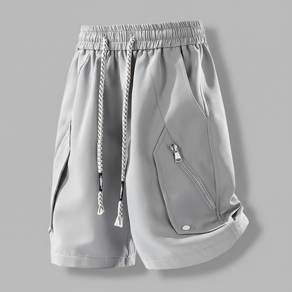 Utility Cargo Shorts with Zip Pockets | Men's Shorts