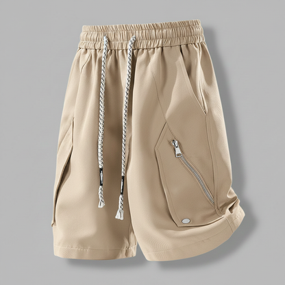 Utility Cargo Shorts with Zip Pockets | Men's Shorts
