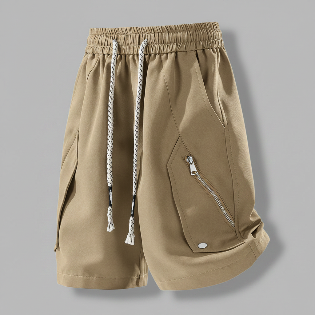 Utility Cargo Shorts with Zip Pockets | Men's Shorts