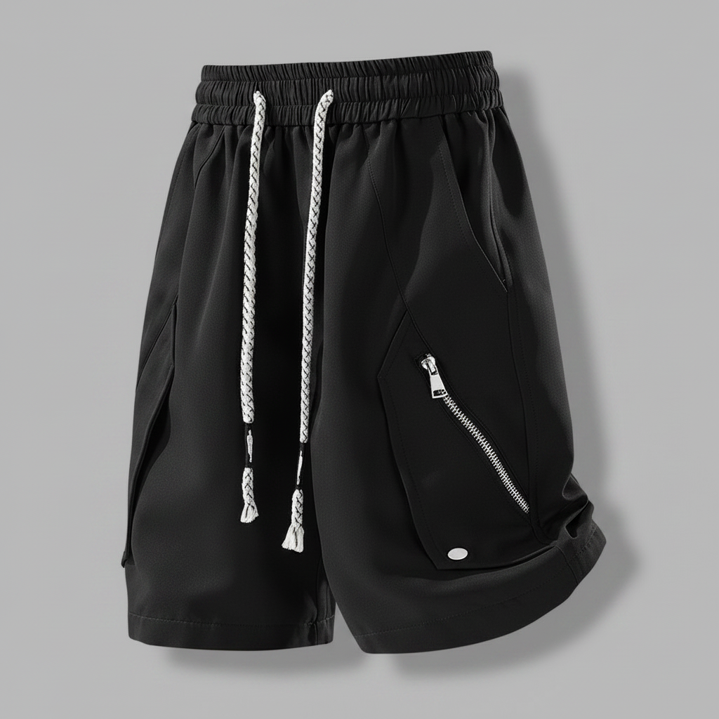 Utility Cargo Shorts with Zip Pockets | Men's Shorts
