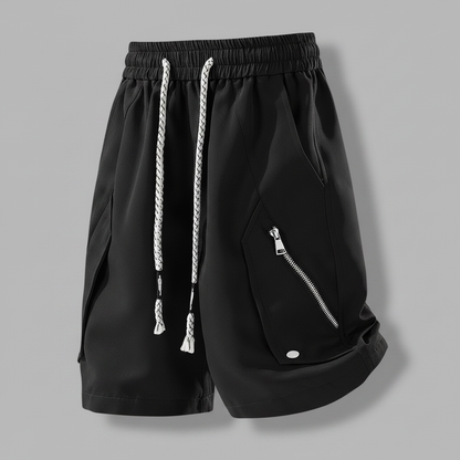 Utility Cargo Shorts with Zip Pockets | Men's Shorts