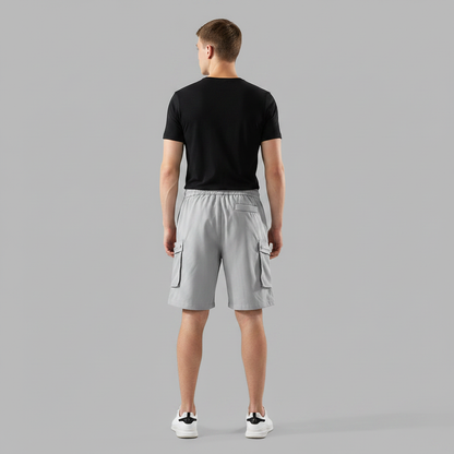 Utility Cargo Shorts with Zip Pockets | Men's Shorts