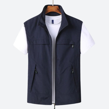 Longline curated editorial cardigan - Dark Blue