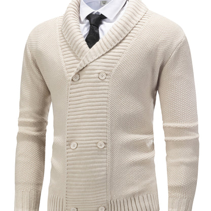 Longline poised chic cardigan - Apricot