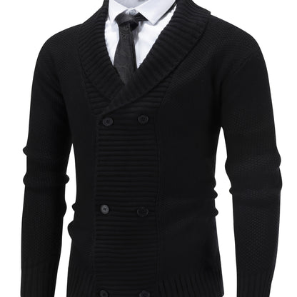 Longline poised chic cardigan - Black