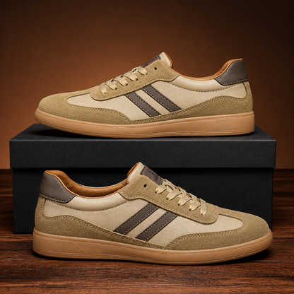 Men's sleek loafers - Khaki
